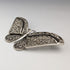 British Vintage Filigree Butterfly Silver Brooch 1